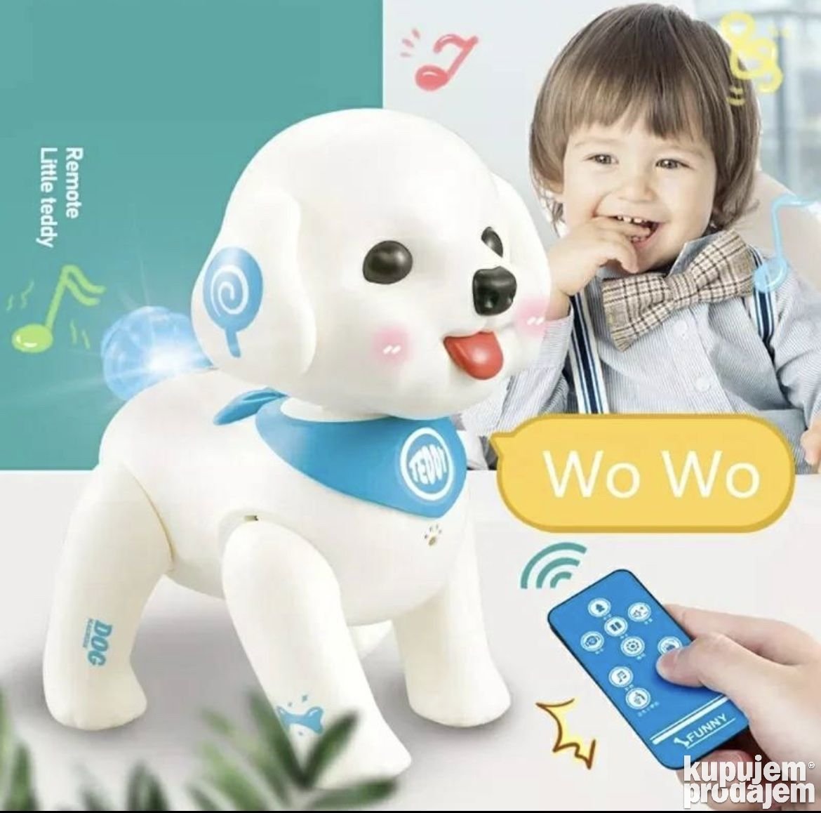 Robo kuca na daljinski - Kuca sa daljinskim upravljacem