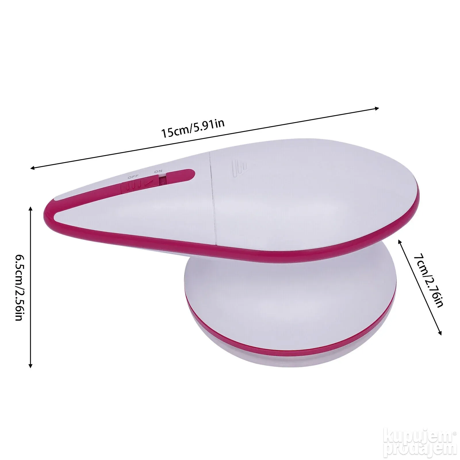 Aparat za šišanje tkanine - Slika 2