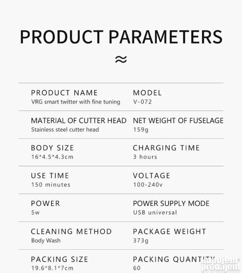 masinica za sisanje bezicna vodootporna VGR-072 - Slika 5