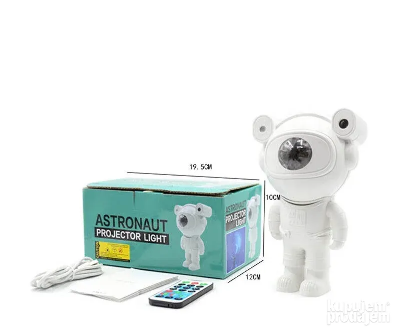 Zvezdano nebo Galaxy projektor Astronaut