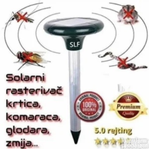 Rasterivac krtica miseva komarca gmizavca solarni zmija