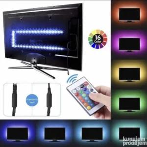 Led traka RGB 5m usb TV dioda