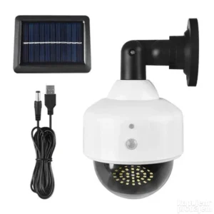 Solarna lažna kamera + LED solarna lampa