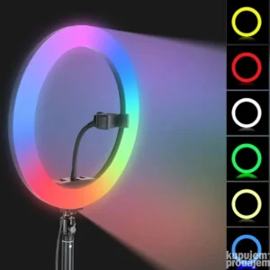 RGB Ring light 30cm + stativ