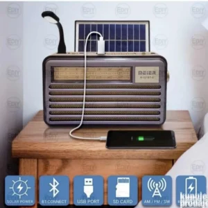 radio tranzistor solarni retro blutut MK-193BT