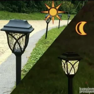 Solarne lampe za baštu 6 komada