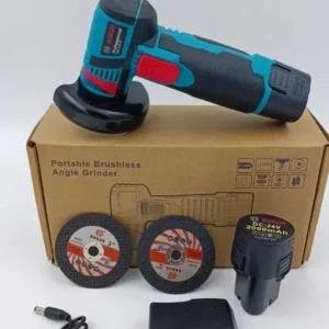 Bosch akumulatorska brusilica + dve baterije GWS 12V-76