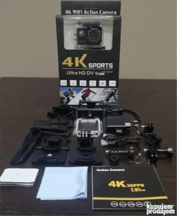 Go pro kamera 4K ULTRA HD Akciona kamera WIFI 4k Go pro