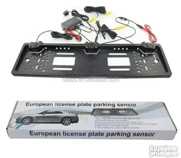 Parking senzori i kamera u okviru za tablice/Ram za tablice - Slika 3