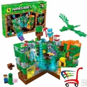 Minecraft lego kocke sa led svetlom - 803 dela