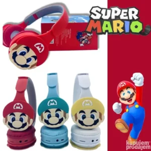 Slusalice bluetooth Super Mario