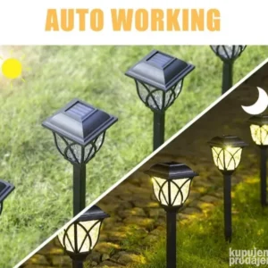 4 Solarne baštenske lampe