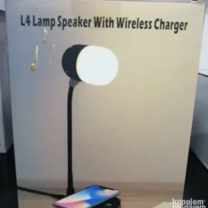 LED Lampa sa Bluetooth Zvučnikom i Bežičnim punjačem