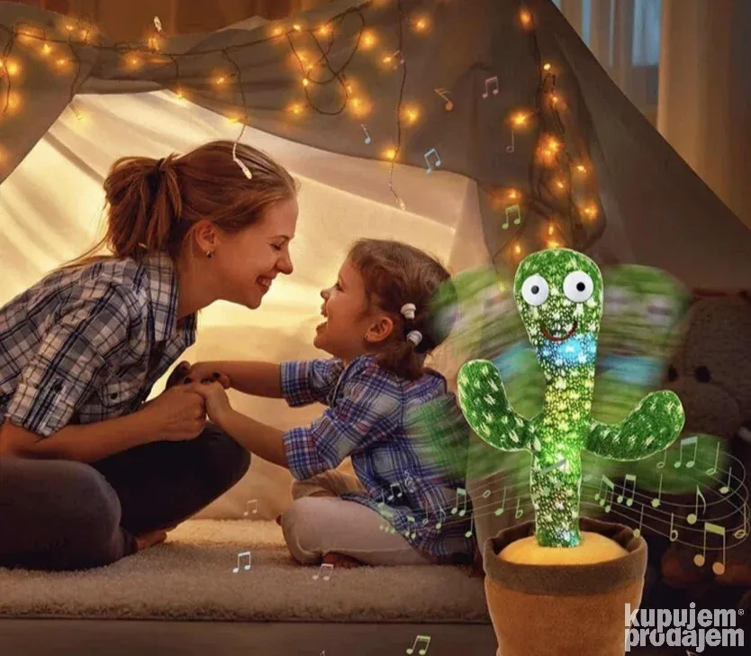 Kaktus koji ponavlja reci igra i peva - Slika 2