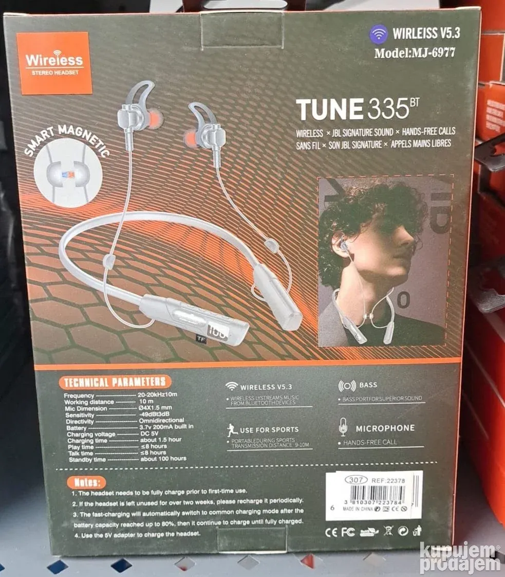 Bežične slušalice MJ-6977 - Slika 2