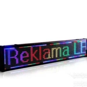 Led svetljeca reklama RGB dioda 100x20