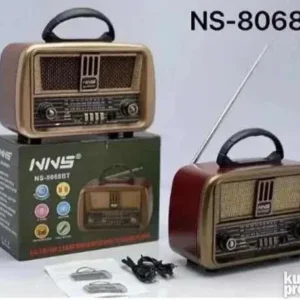 Radio Bluetoth retro dizajn NS-8068BT tranzistor