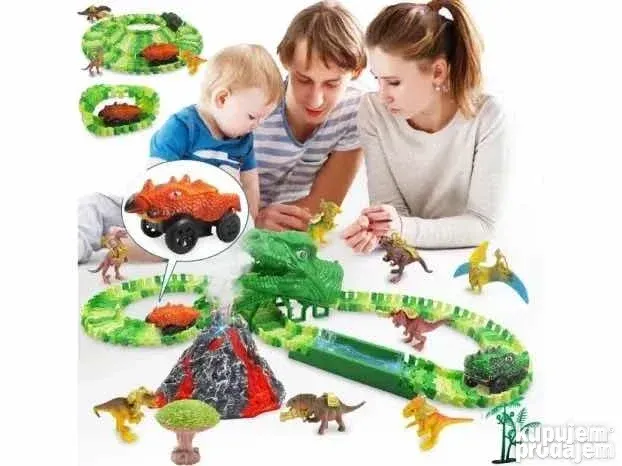Dinosaurus- Dino magicna staza- auto staza - Slika 2