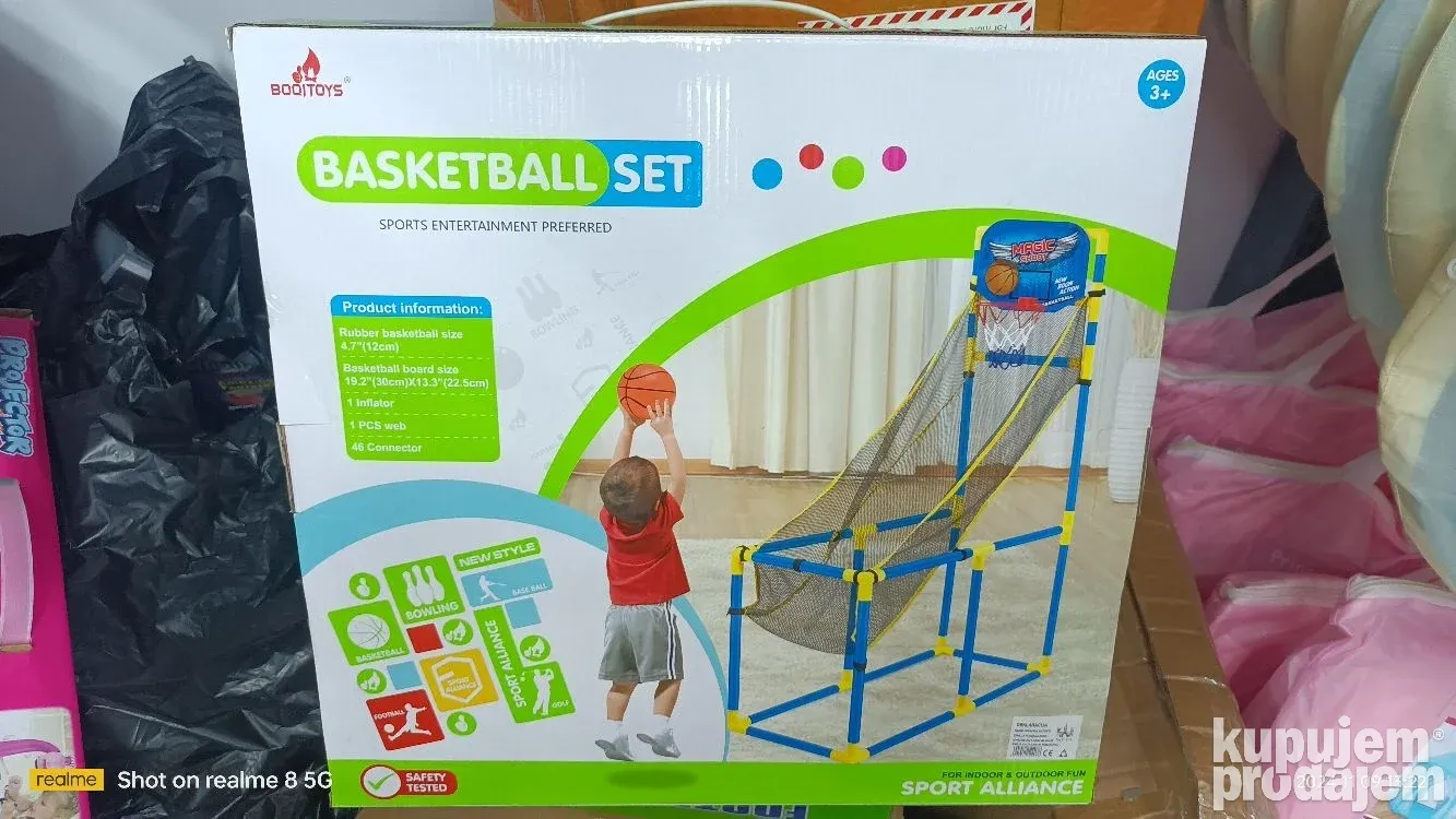 Kosarkaski set sobni za decu - Slika 2
