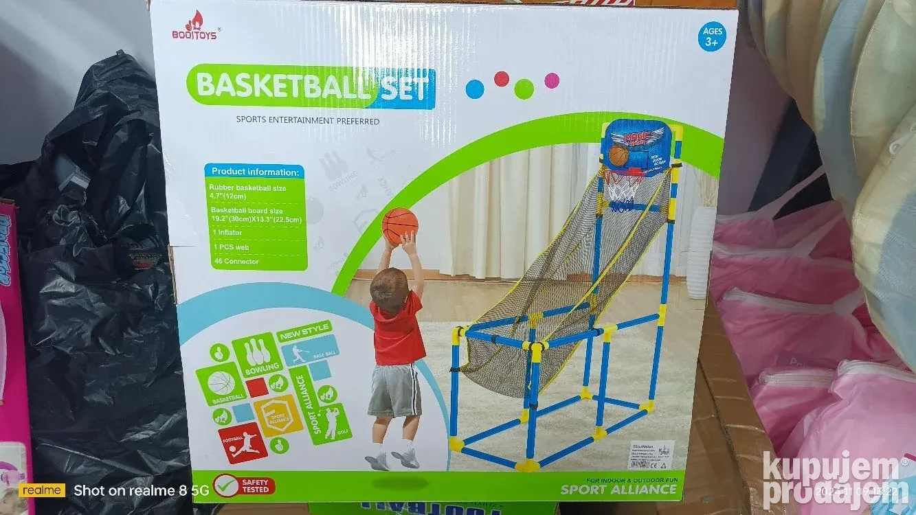 Kosarkaski set sobni za decu - Slika 3