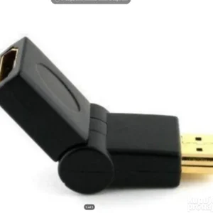 HDMI Right Angle Male To Female 90-180 Degree Adapter-HDMI R