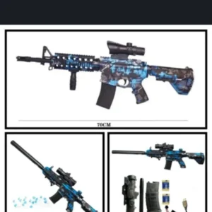 Velika puska M416 na gel kuglice sa punjivom baterijom