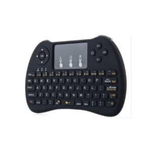 Mini wireless tastatura crna sa tačpedom