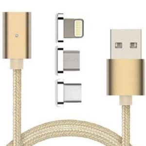 USB data metalni kabl, MAGNETNI 3in1