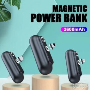 Mini Power bank Magnetni