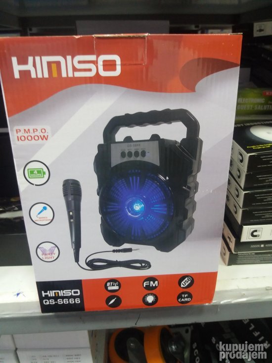 Kimiso Bluetooth zvucnik QS S 666