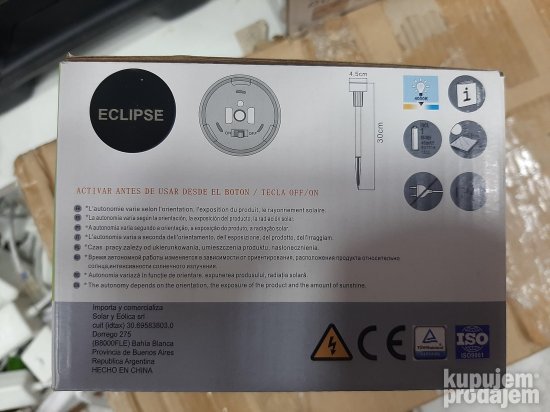 Solarne lampe komplet 10.komada plastika AKCIJA