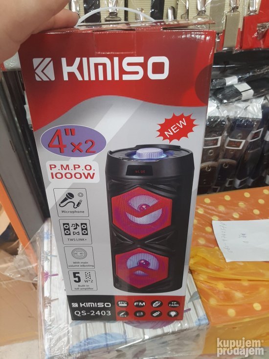 Bluetooth zvucnik Kimiso QS 2403