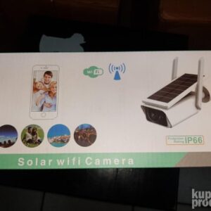 Solarna Wi Fi kamera dve antene -Solar Camera