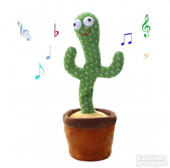 Kaktus koji igra i peva