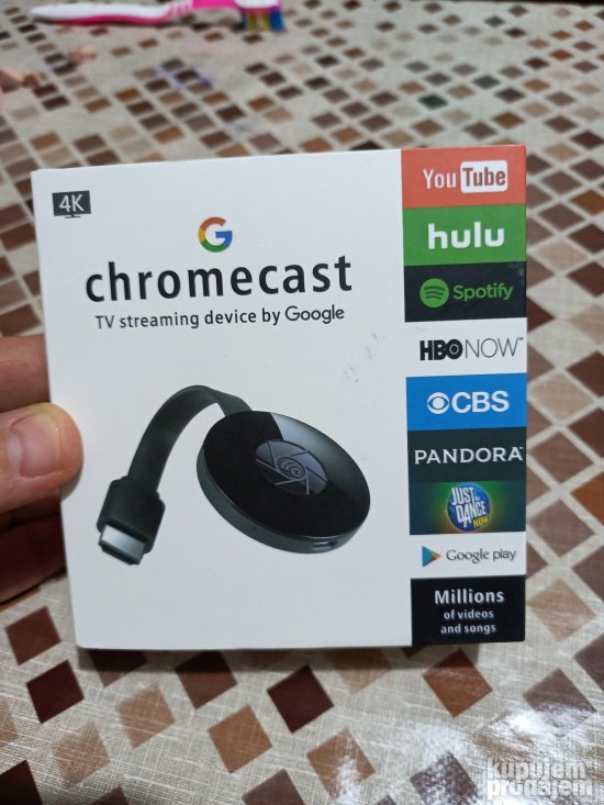 Chromecast Ultra 4 K uredjaj novo