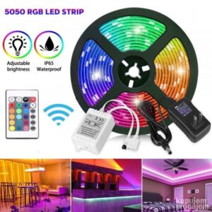 RGB LED traka 5m sa daljinskim