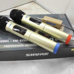 bežični mikrofon shure SM - 820A dual - dva mikrofona