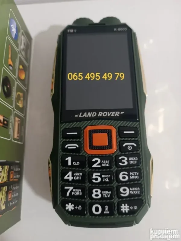 Telefon Land Rover - Land Rover telefon - telefon-K6000