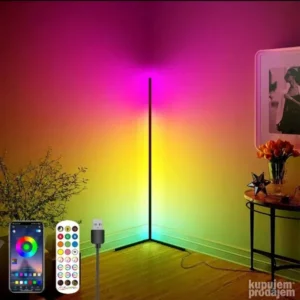 RGB ugaona podna lampa