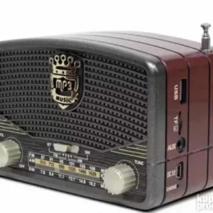 retro radio - tranzistor na baterije i struju - MK 619 BT