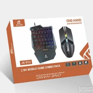 tastatura i miš za jednu ruku - gejmerska tastatura - RGB