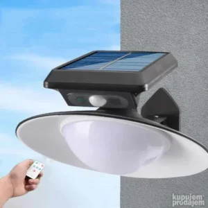 Solarna lampa sa senzorom - Vodootporna zidna lampa senzor