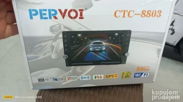 Multimedija android da ekranom PERVOI CTC 8803