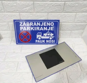 Tabla zabranjeno parkiranje